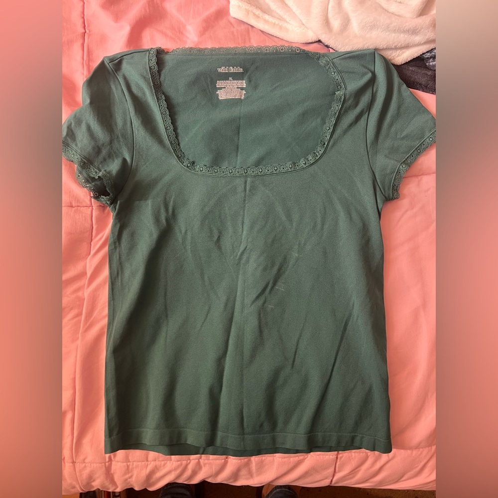 Target Women's Teal Short Sleeve Top